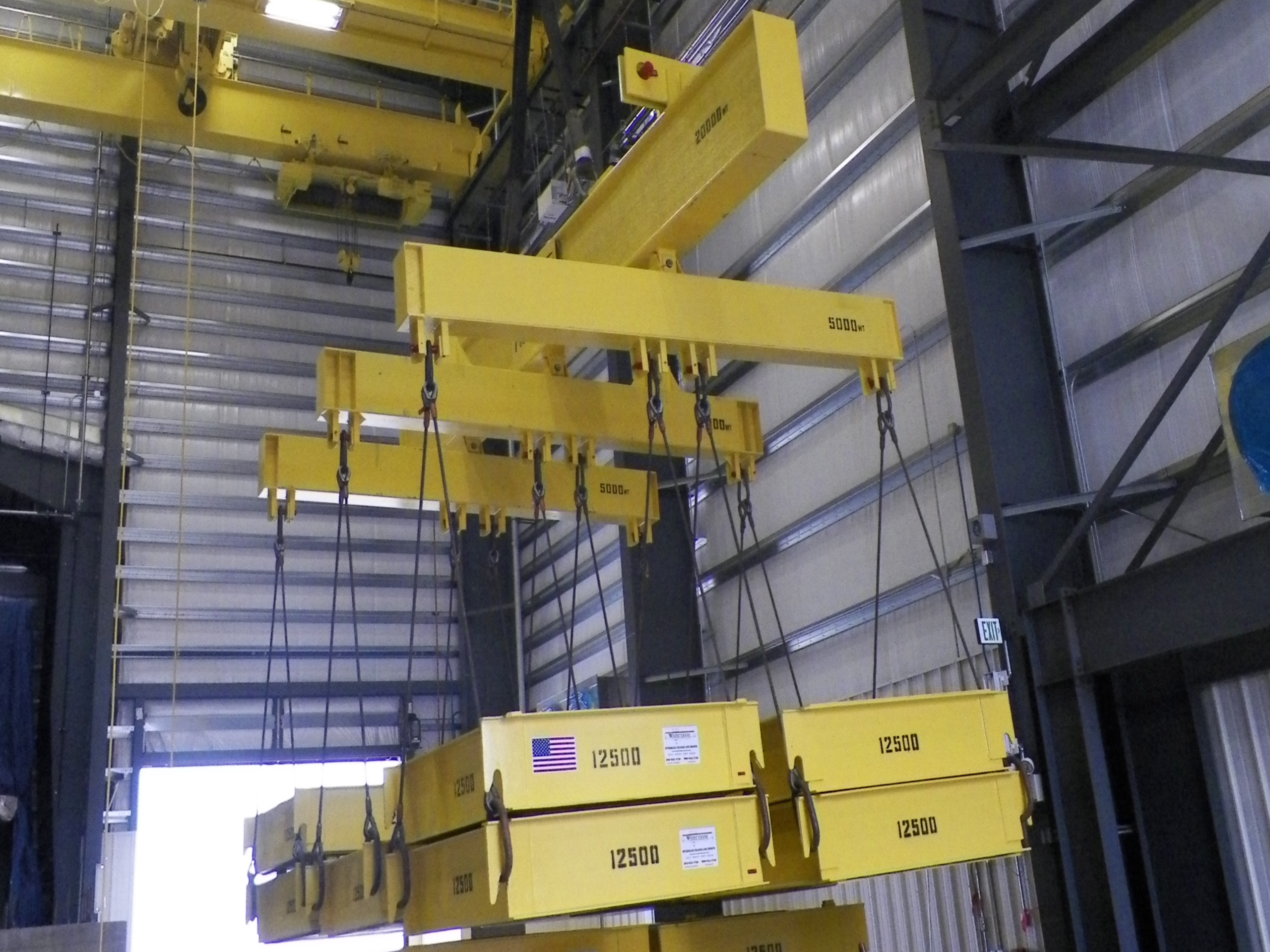 250-ton Load Test Prior to Shipment to Customer