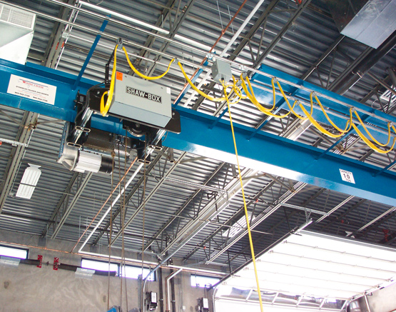 Top Running Single Girder with Shawbox Brand World Series Hoist